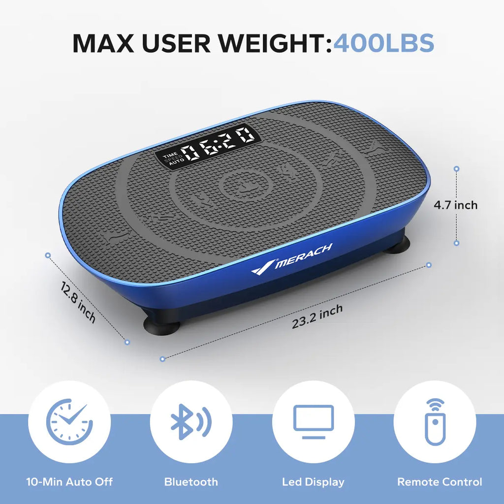 Boost Circulation & Shape Figure | Heavy-Duty Vibration Plate for Daily Exercise